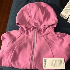 New lululemon scuba full zip cropped hoodie